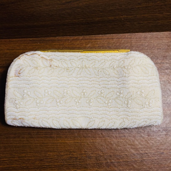 Vintage Michel Swiss Beaded Clutch Paris France - Picture 9 of 16